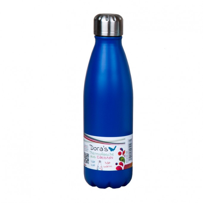 Antikorová termofľaša 0,5 l, tmavomodrá H1239-06
