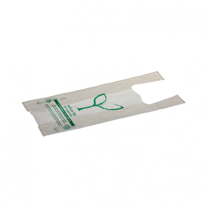 Bioplastová taška s potlačou na rolke,  rolka120ks 12965