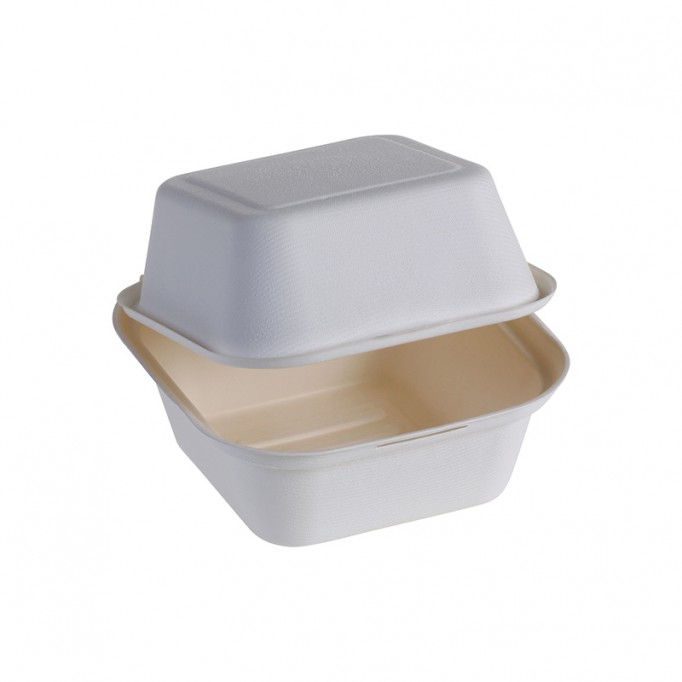 Ekologický box na hamburger 1300ml, 125ks 20283