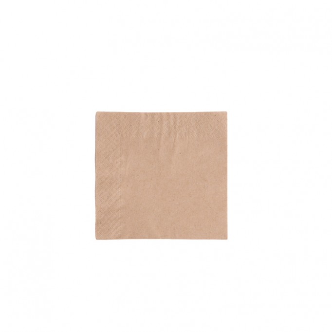 Servítky 2vrstvové nebielené 24x24cm, 250ks 2S4000a