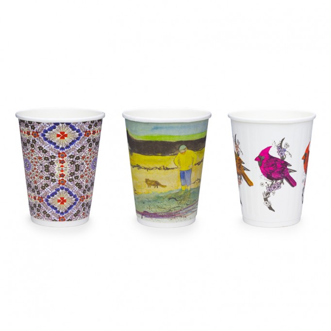 pohár celulóza/PLA 350ml,gallery, bal.25ks