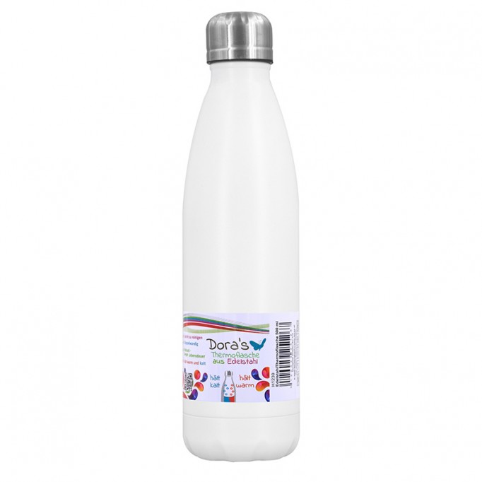Antikorová termofľaša 0,5 l biela H1239-09