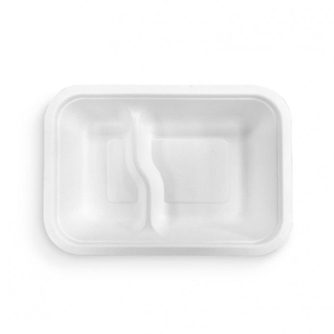 Dvojdielna gourmet miska 1000ml, 50ks V5-GB32