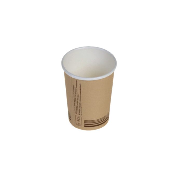Eko pohár na kávu bez laminácie 220ml, 50ks 23535
