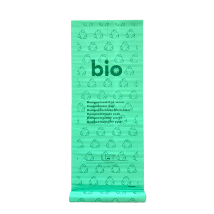 Bioplastové vrecká do koša 50l, 10ks FL-K50
