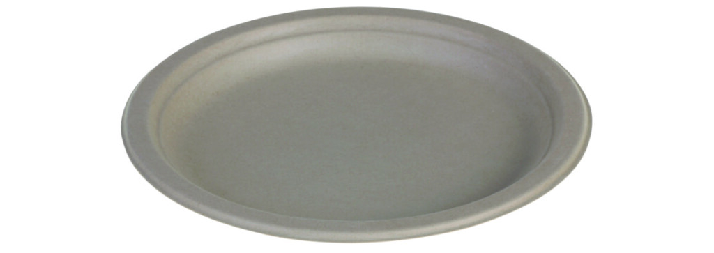 Tanier okrúhly Ø23cm, natural, 50ks 28356